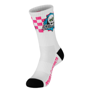 Calceta Powell Peralta Ripper Checker Rosa/Azul