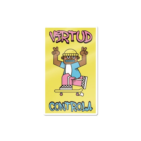 Sticker Virtud Controla