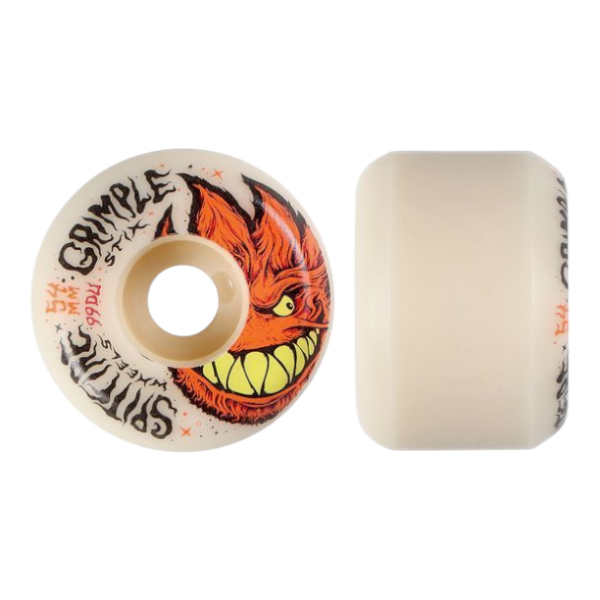 Ruedas Spitfire x Grimple Stix Formula Four Grimplehead Lock In Full, 54 mm 99A Pack de 4