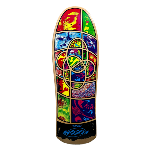 Tabla Santa Cruz Old School 50 th Hosoi Irie Eye 9.95"