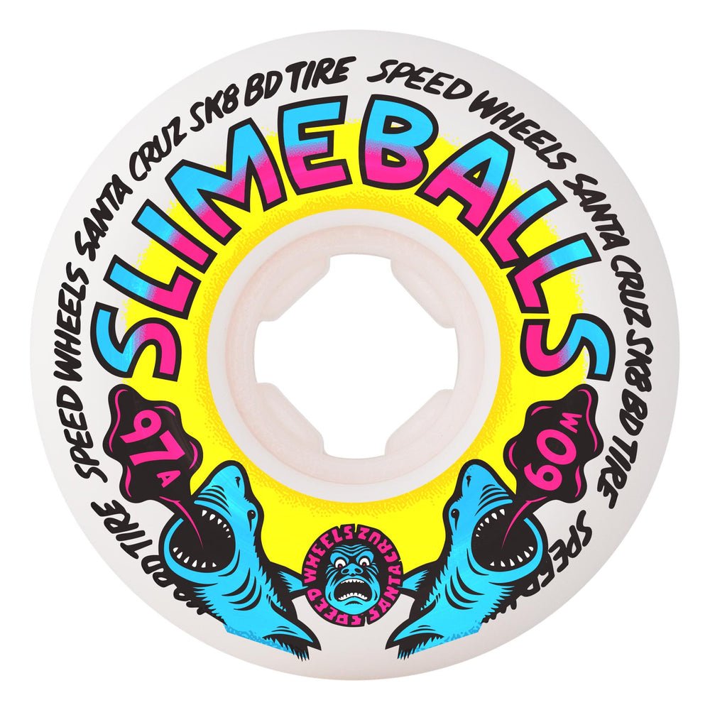 Ruedas Slime Balls Heritage Shark Spew Vomito 60 mm 97 A Duro
