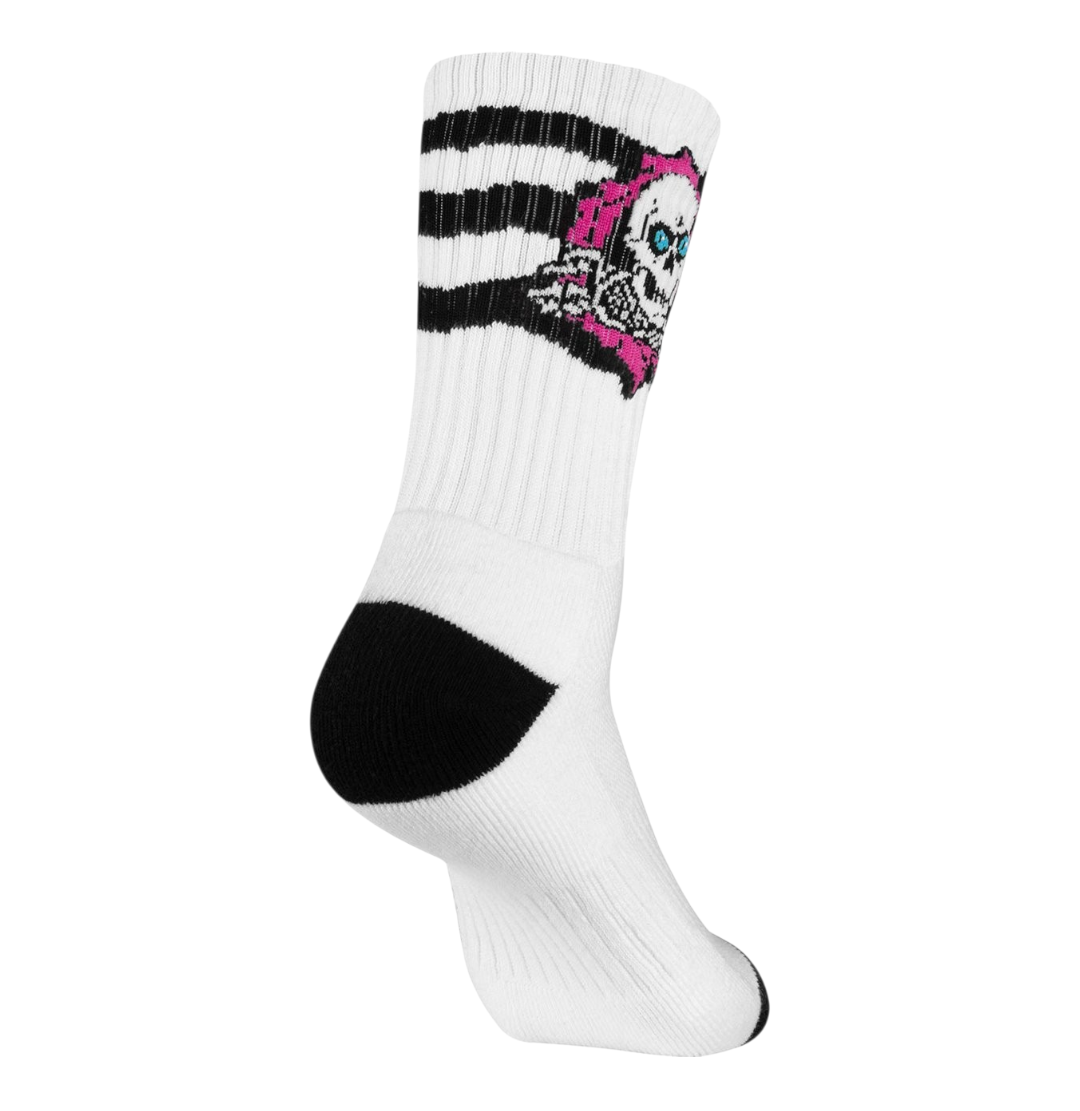 Calceta Powell Peralta Ripper Stripes Negra/Rojo - Imagen 3