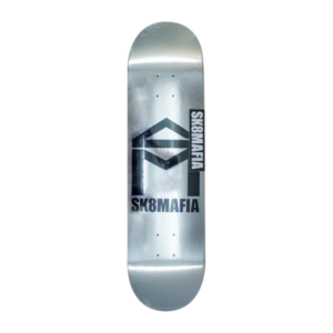 Tabla Sk8mafia House Logo Smoke Chrome 8.47"