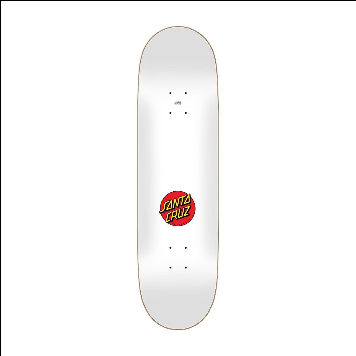 Tabla Santa Cruz Clasic Dot 8.5" - Imagen 2