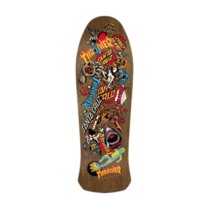 Tabla Old School Santa Cruz X Thrasher Salba Opps 10.4 x 32"