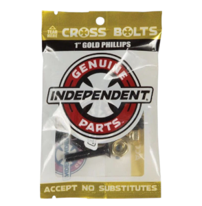Tornillo Independent Negro/Gold 1″ de Cruz