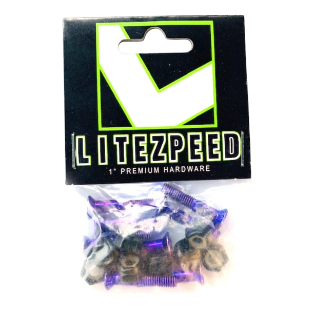 Tornillos Litezpeed 1" Morado Brillante