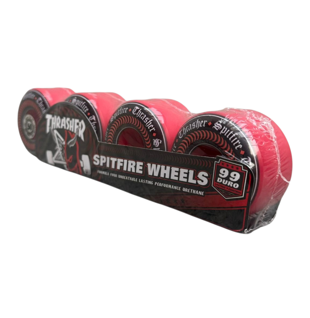 Ruedas Spitfire x Thrasher OATH 58 mm 99 Duro - Imagen 4