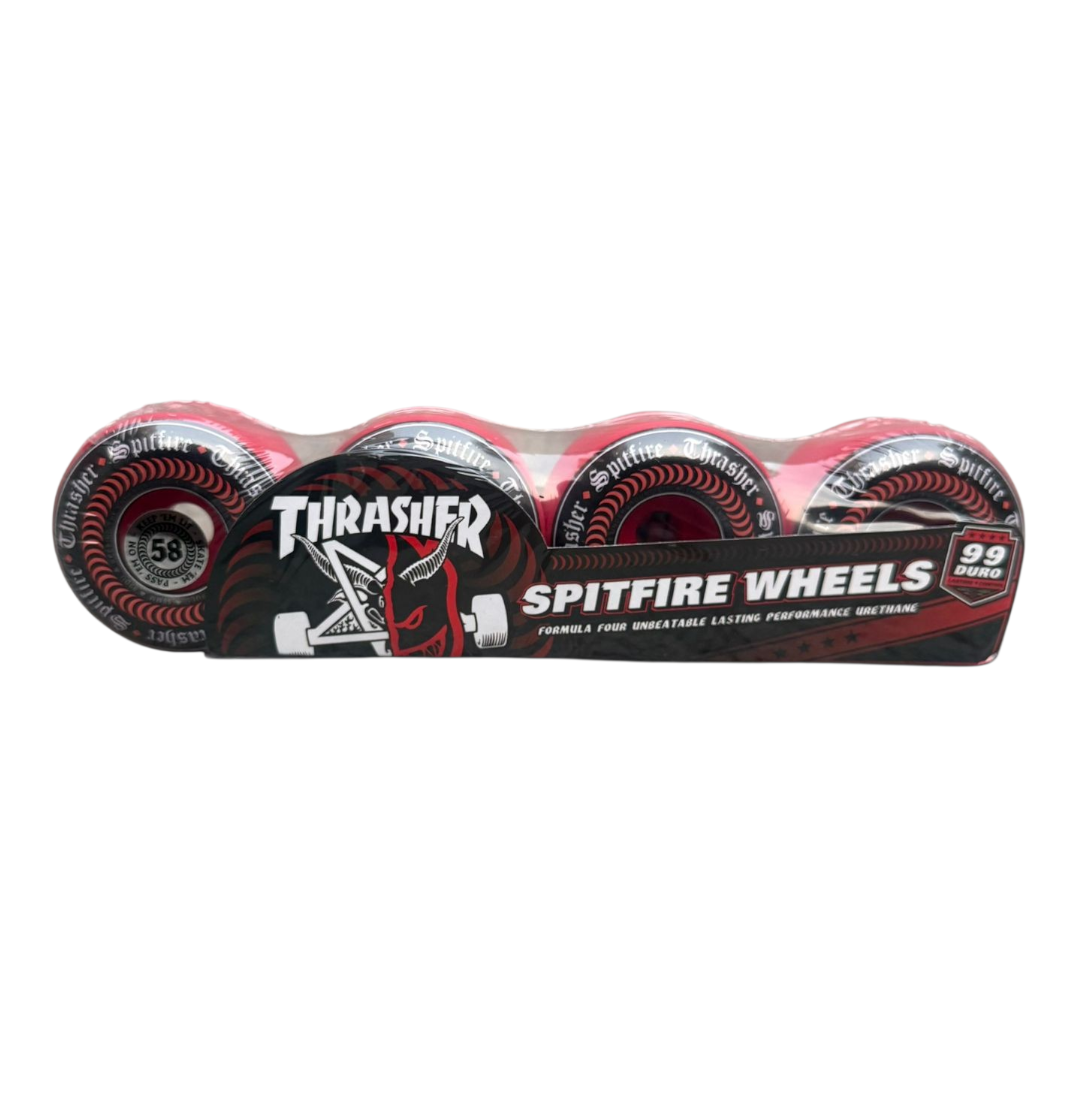 Ruedas Spitfire x Thrasher OATH 58 mm 99 Duro - Imagen 3