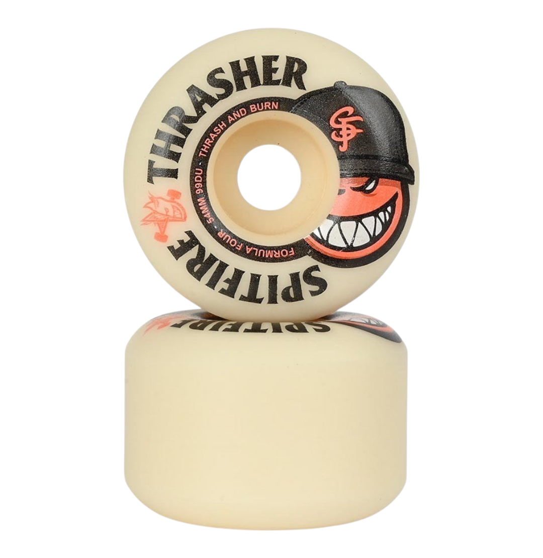 Ruedas Spitfire x Thrasher Formula Four City Complete Radials 54 mm 99 Duro - Imagen 5