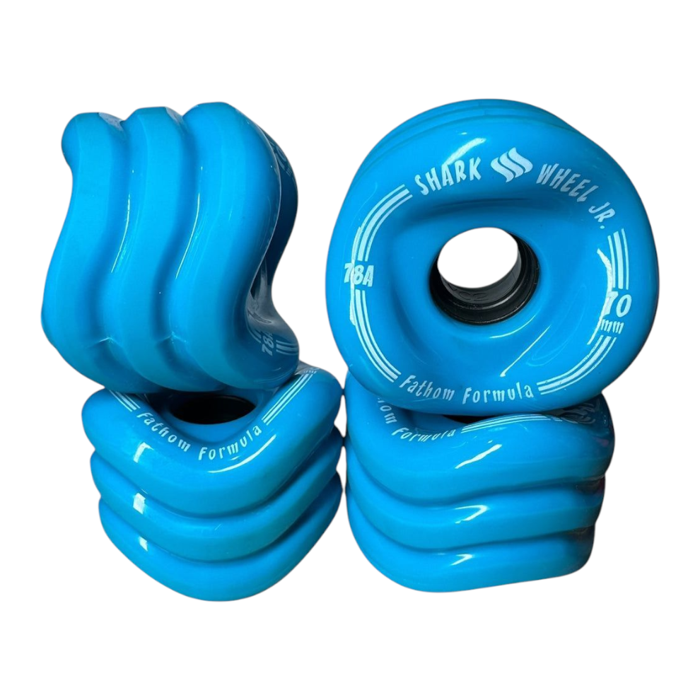 Ruedas Shark Azul 70 mm 78 A Duro