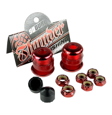 Gomas Kit Thunder de Reconstruccion de Bujes Rojo 90 Duro - Imagen 2