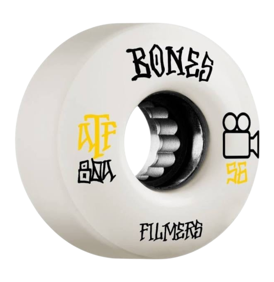 Ruedas Bones Filmers 56 mm 80 A Duro All Terrain Formula