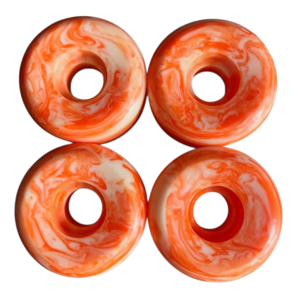 Ruedas Embrace Remolino Naranja 53 mm 100 A Duro - Imagen 3