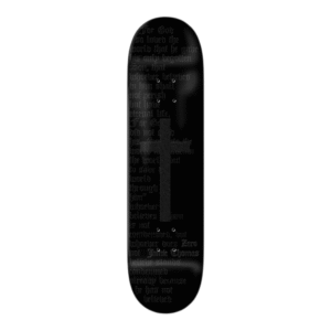 Tabla Zero Jamie Thomas Cross Negra 8.25" Edicion Limitada