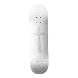 Tabla Zero Jamie Thomas Cross Blanca 8.25" Edicion Limitada