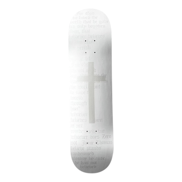 Tabla Zero Jamie Thomas Cross Blanca 8.25" Edicion Limitada
