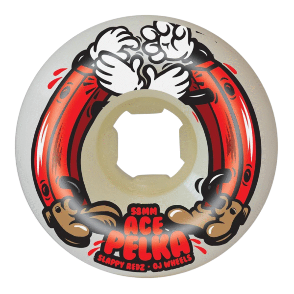 Ruedas OJ's Ace Pelka Slappy Redz Doble Duro 58 mm 101A/95A