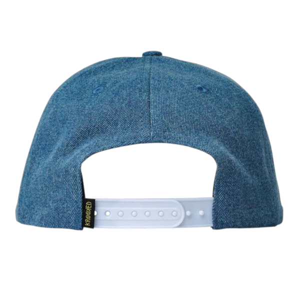 Gorra Kroked Eyes Washed Demin - Imagen 2