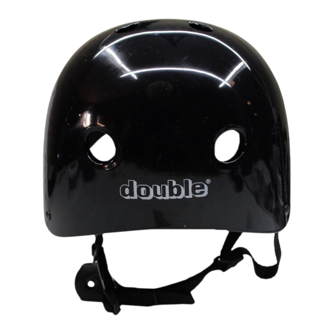 Casco Double Negro - Imagen 2